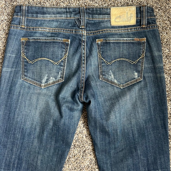 Cult of Individuality Women’s Distressed Straight Leg Y2K Jeans size 29 - Picture 7 of 12